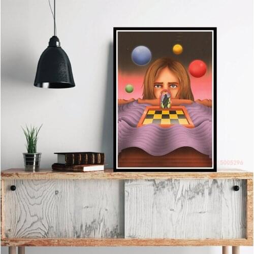 New Tame Impala Psychedelic Wall Posters And Prints Rock Music Band Tour Art Canvas Painting Pictures For Living Room Home Decor
