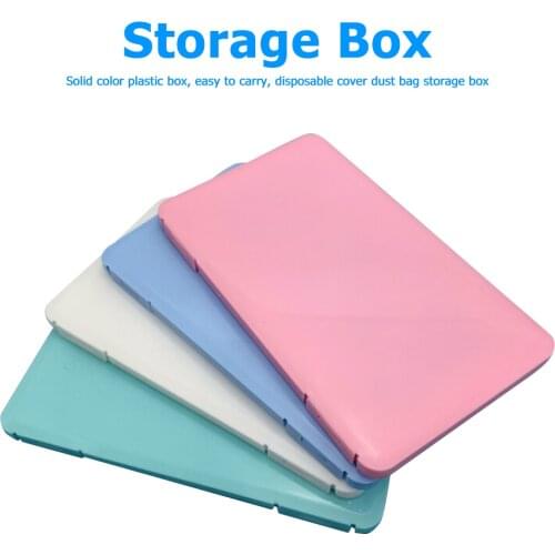 Disposable Face Masks Container Holder Organizer Mask Storage Box Temporary Clip Dust-proof Mask Storage Box