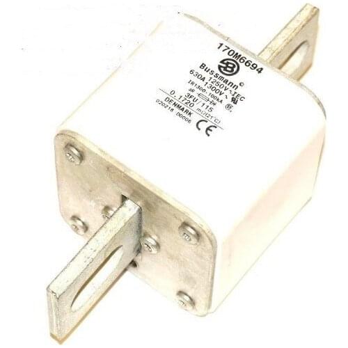 Fuses: 170M6688 315A 1250V / 170M6689 350A / 170M6690 400A 1250V (3FU/115) aR