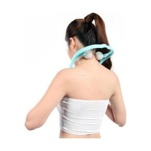Neck massager ball clip neck fatigue meridian household neck manual kneading neck massager