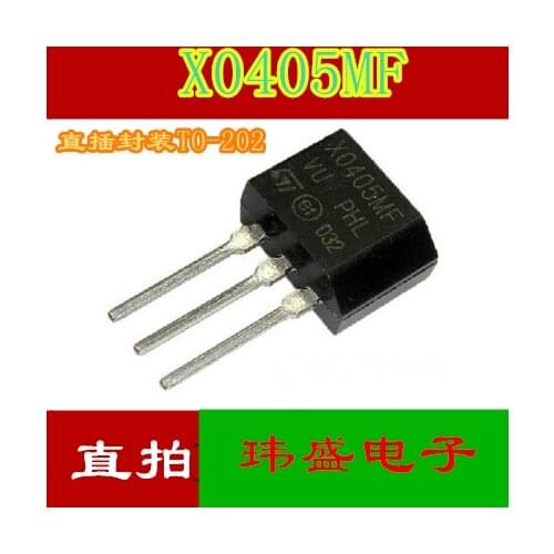 10pcs X0405MF TO-202 X0405 600V 4A