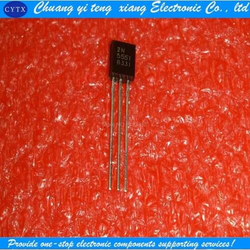 2N5401 2N5551 100pcs/lot