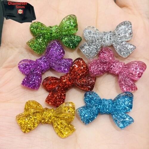 7PCS Resin Cute Cartoon Fridge Magnetic Sticker Kawaii Colourful Flash Bow Refrigerator Magnet Whiteboard Sticker Memo Holder