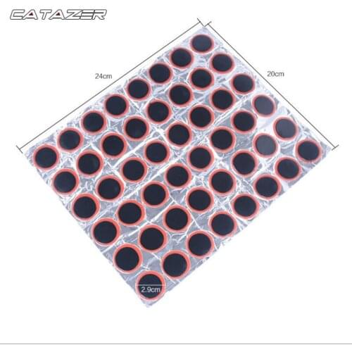 Cataze 25mm Bike Tire Tyre Rubber Patch Tire Sheet Repair Tools for Inner Tube