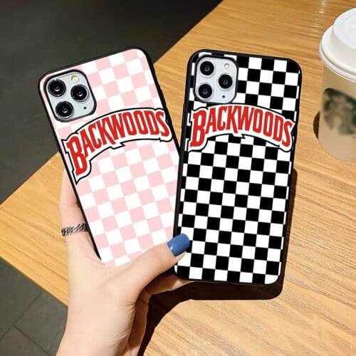 Fashion backwoods Matte Black TUP Soft Phone Case For Samsung Note20Ultra M20 M21 M30S M31 S20 S21 S10 A51 A71 A81 A50 A70