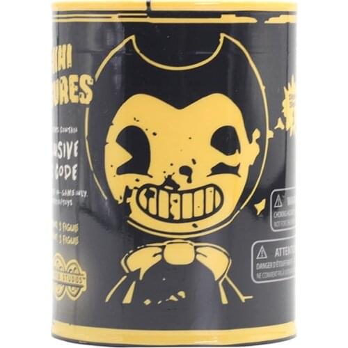 Horror Game Bendy Ink Machine Toys - Ink Slime with Mystery Figure Head assorted Blind Doos Random 1 pcs