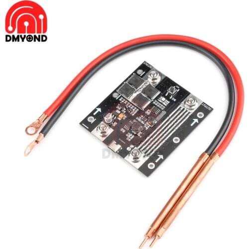 DC 4.5-5.5V 18650 Lithium Battery Spot Welder 5-gear Motherboard DIY Overcurrent Overvoltage Protection W/ Type-c Interface