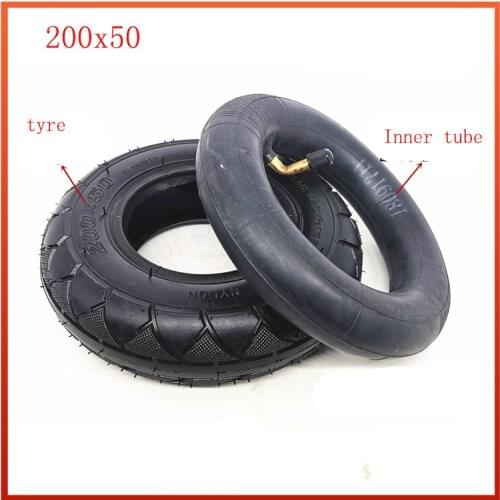 Quality 200x50 Inner Outer Tire 8 Inch Mini Electric Scooter Tyre Electric Vehicle 200*50 Tire Accessories