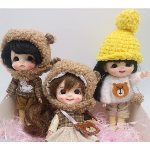 Ob11 dolls Mini doll clothes Dimples Eggs Laugh dolls clothing