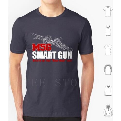 M56 Smartgun State Of The Bad Ass Art T Shirt Cotton Men DIY Print Xenomorph Ellen Ripley Weyland Yutani Facehugger Hr Giger
