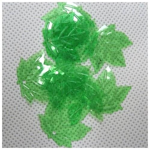 Sewing supplies DIY accessories transparent maple leaf clothing, wedding dress shoes and hats PVC beads sequins