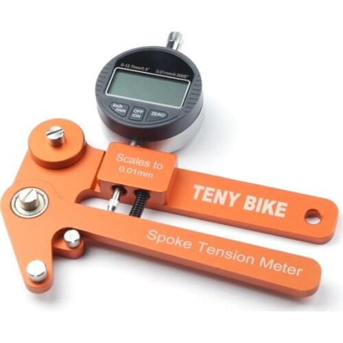 Professional Spoke Tension Meter Bicycle Spoke Tension Meter Wire Tension Adjustment Wheel Set Wheel Builders Tool
