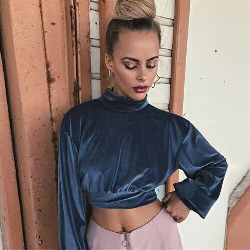 Женские футболки с длинным рукавом Qnvigo China At AliExpress