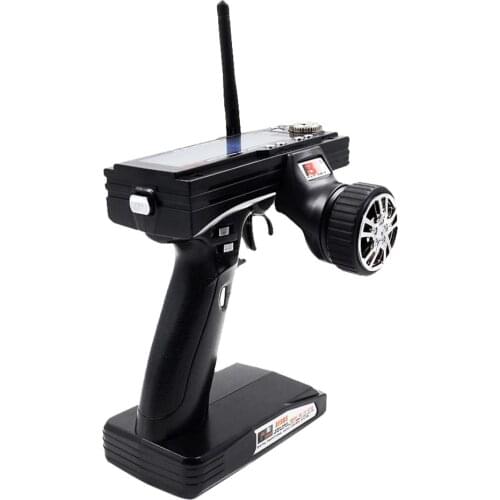 Flysky FS-GT3B Remote Control 3CH 2.4GHz AFHDS RC Transmitter with Flysky GR3E RC Receiver for RC Car Boat by LITEBEE