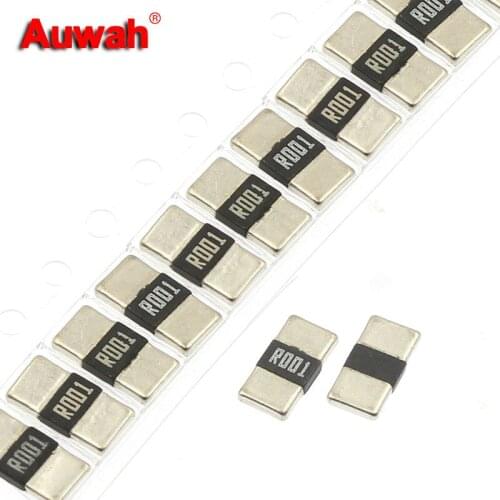 50pcs 2512 Chip Metal alloy resistor 1% 0.001 0.0015 0.002 0.003 0.004 0.005 0.006 0.007 0.008 0.009 Ohm R 2W 3W Low resistance