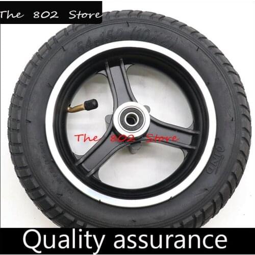 54-152) 10x2 tires 10Inch Wheel with alloy Rim and inner tube suitable for electric scooters Tricycle baby stroller Wheelbarrow