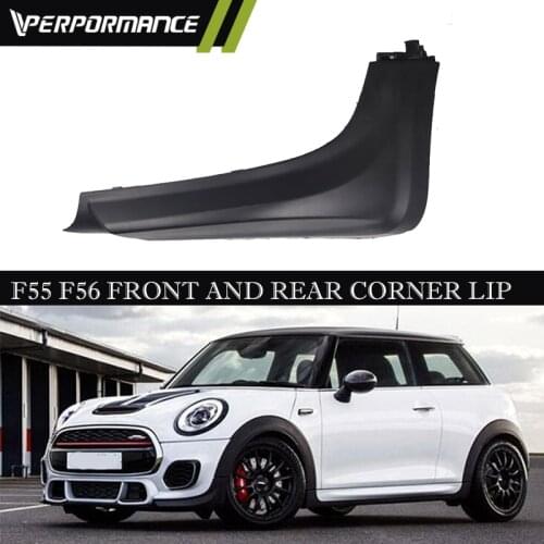 F55 F56 PP material Front and Rear Splitter F56 lip cover for F56 JCW pro front lip cover and rear bumper cover corner lip