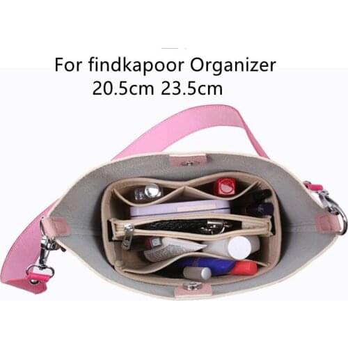 Fits For fk bucke Insert Bags Organizer Makeup Handbag Organize Travel Inner Purse Portable Cosmetic base shaper for neonoe 2021