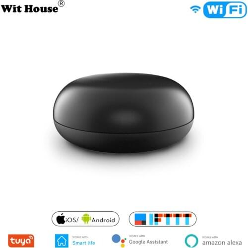 Tuya WiFi RF+IR Universal Remote Controller RF Appliances Smart Life App Voice Remote Control Work With Alexa Google Smart Home