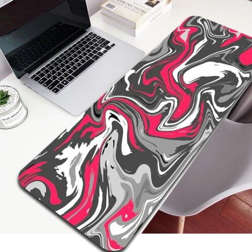 XXL Gaming Mouse Pad Large Rubber Gamer Art Table Computer Mousepad 90x40cm Soft Mause Pad XL Abstract Keyboard Desk Play Mats