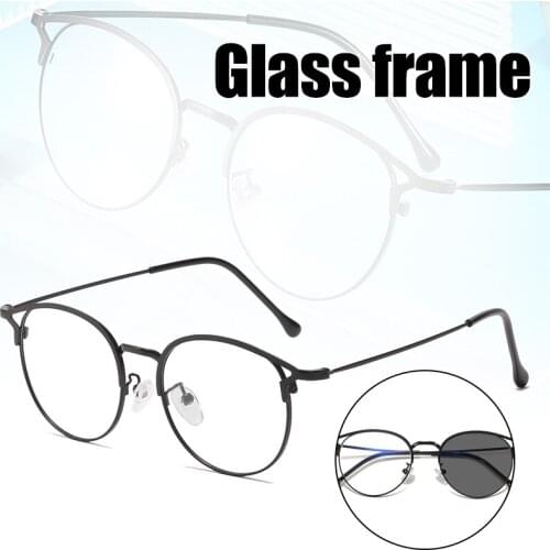 Womens Blue Light Blocking Glasses Anti Eye Strain Fashion Metal Frame Glasses For Women Man Reading Play Computer Glasses 2021