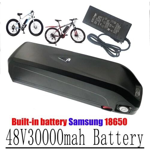 Electric Bike Battery Pack, Front And Rear Hub Motor Kit, 48V, 30Ah, With Samsung 18650 Cells