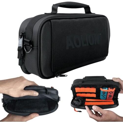 AOLION Genuine High capacity Portable Case console useful Protective Carrying bag for Nintend Switch NS Game Accessories