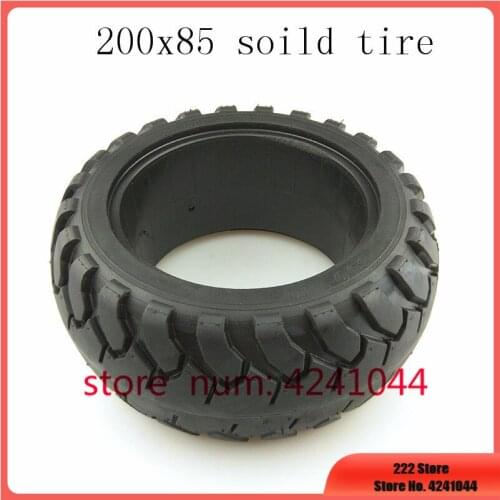 Free shipping 8 Inch Electric Scooter Car solid Tire 200X85 Scooter Brushless Motor Non Pneumatic Solid tyre for Skateboard
