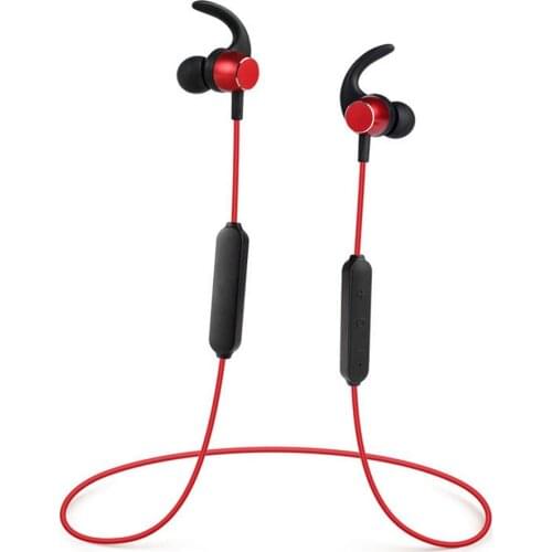 Wireless Hanging Neck Magnetic Sports Earphone Bluetooth 5.0 Stereo Subwoofer Headphone With Microphone Sweat Proof