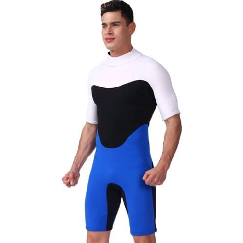 Wetsuit Men Jumpsuit One Piece Surfing Swimsuit For Men High Elasticity Neoprene Wetsuit Fast Diving Suit Snorkeling Clothes