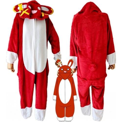 Kuma Kuma Kuma Bear Yuna Cosplay Costume Kigurumi Adult Unisex Pajamas Flannel Jumpsuit Sleepwear Onesies