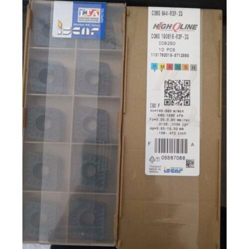 10 PCS CARBIDE INSERT COMG190624 R3P IQ