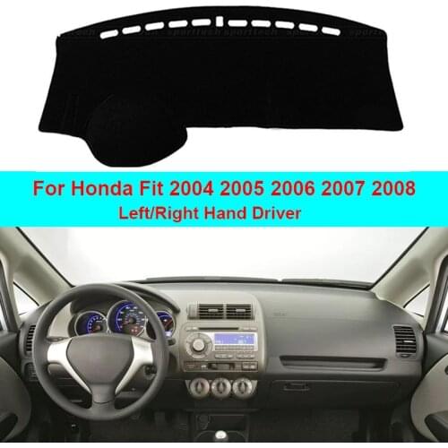 Car Inner Dashboard Cover Dash Mat Carpet Cape Cushion Pad For Honda Fit 2004 2005 2006 2007 2008 8th Gen Sun Shade Car Styling