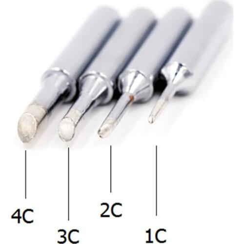 10pcs Soldering Iron Tip 900M I K B For Hakko 936 Soldering Station for Hakko saike 898d 852d GS90D aoyue Solder Welding Tips