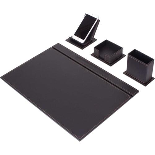 Vega Desk Set 4 Pieces (Desk Organizer Office Accessories Desk Accessories Office Supplies Office Organizer)