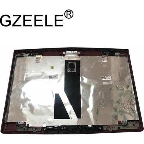 GZEELE new for Dell Alienware M14X R1 M14X R2 14" laptop Black LCD Back Cover TOP lcd case W6R48 0W6R48 Red CNT97 0CNT97 BLACK