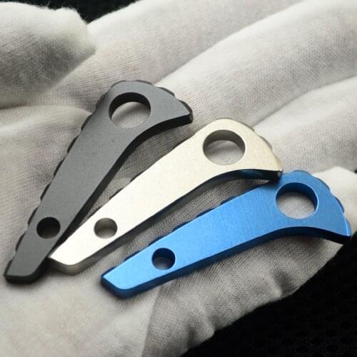 New Titanium Alloy T4C Knife Spine Folding Pocket knife Shank Keel DIY Hand Material Tools For Paramilitary 2 C81