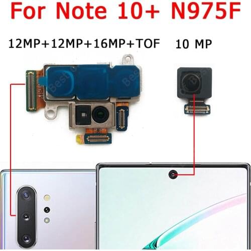 Original For Samsung Galaxy Note 10 Plus Note10 N975F Front Camera Frontal Facing Small Camera Module Replacement Spare Parts