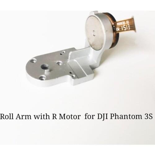 Used Repair Parts for DJI Phantom 3 Standard Drone Camera Roll Motor with Arm