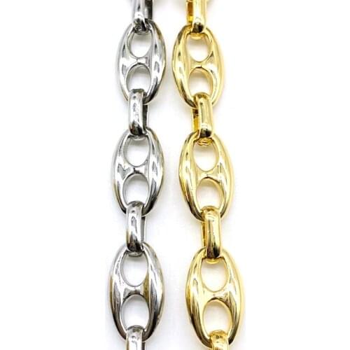 10meters/lot Bulk Factory Gold Plated Chain Roll For Jewelry Making