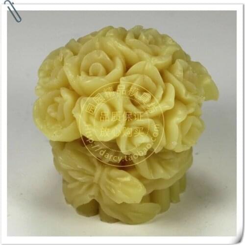 Rose Silicone Soap mold Handmade 3D mould DIY Carft molds S225
