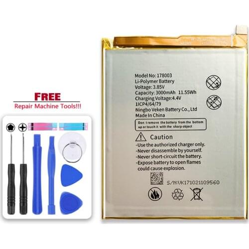 Replacement Battery 3000mAh For Vernee M5 178003 VerneeM5 Mobile Phone