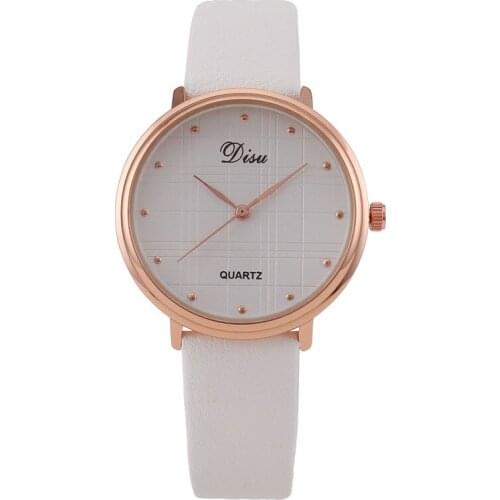 Omen Dress Watches Retro Leather Female Clock Top Brand Womens Fashion Mini Design Bracelet Wristwatches