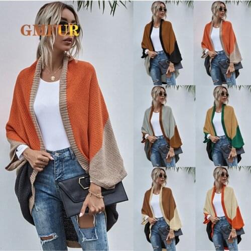 Women Knitted Cardigans Sweater Fashion Autumn Long Sleeve Loose Coat Korean Fashion Oversize Cardigan Tops Sweater