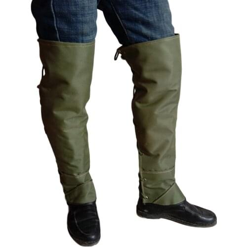 1pair Hunting Walking Snow Legging Warmer Snake Protection Safety Hiking Gaiter Waterproof Cover Outdoor Climbing Half Chaps