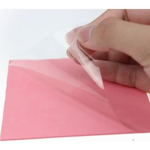 10 Pcs Gdstime 100*100*1mm Pink Thermal Conductive Pad 1mm Thickness 100mm x 100mm x 1mm Heatsink GPU CPU Cooling Silicone Pads