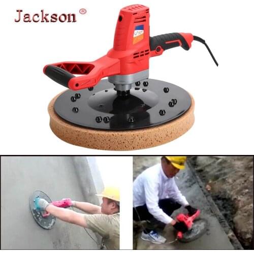 220V Electric Concrete Epoxy Cement Mortar Trowel Masons Plastering Bucket Trowel Tool Wall Smoothing Polishing handtool