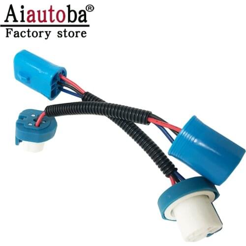 9007 9004 HB5 Male To H13 9008 Female Ceramics Connector Wire Wiring Harnes Adapters Socket For 9007 H13 H4 Headlight Retrofit