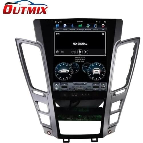 PX6 Tesla Style Big Screen Android 9.0 Car Multimedia Player For Cadillac CTS 2007 2008-2012 GPS Audio Radio stereo BT head unit