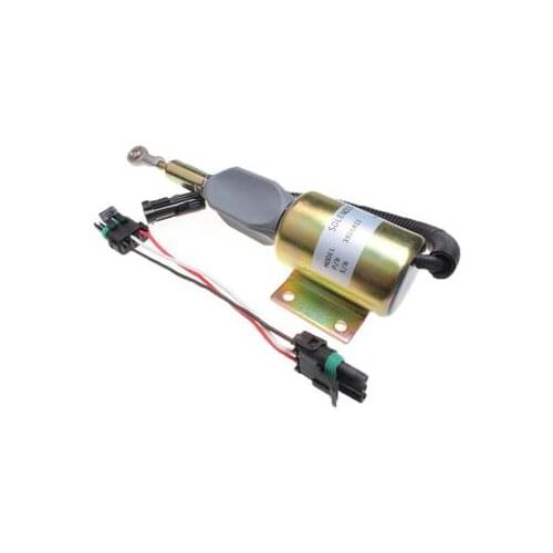 Electric Stop Solenoid RE516083 RE502474 3926412 SA-4257-24 24V Fit for John Deere 120 160LC 200LC 230LC 270LC 670C 672CH 624H